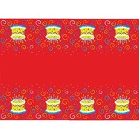 Скатерть Торт яркий 140см X 180см 6046286 полиэтиленовая