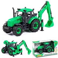 Экскаватор "Прогресс" инерционный зелёный 91536 П-Е /12/