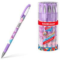 Ручка шариковая синяя ColorTouch Magic Rhombs 50739 /Erich Krause/