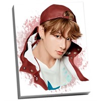 Набор для творчества Картина по номерам 40х50 К-ПОП BTS (27 цветов) HR0235 /20