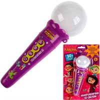 Микрофончик Со светом СКАЗОЧНЫЙ ПАТРУЛЬ 30 песен,фраз HT569-R3 /120/