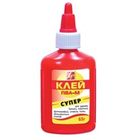 Клей ПВА-М 65 гр. Супер 20С1332-08 /ЛУЧ/