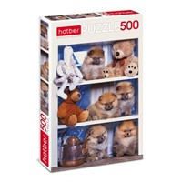 Пазл 500 эл. Пушистые друзья 18308 Hatber
