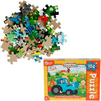 Пазл 104 Коллекционная серия. Синий Трактор 4680107974761