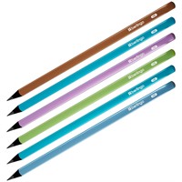 Карандаш ч/гр НВ Metallic черное дерево BP01328 Berlingo