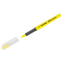 Текстовыделитель-кисть желтый Berlingo "Textline HL470" 1-6мм 319401