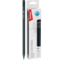 Карандаш ч/гр Western с ластиком BP01100 Berlingo