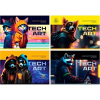 Альбом для рисования 24 листов А4 BG "TechArt" 344718