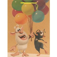 Пакет Чудо праздник крафт БУБА ml, 22*31*10 см 371873