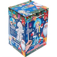 Набор ДТ Фигурка для росписи (краски, кисточка) Снегурочка MultiArt PAINTFIGURE-NY-MA3