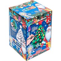 Набор ДТ Фигурка для росписи (краски, кисточка) Елочка MultiArt PAINTFIGURE-NY-MA2