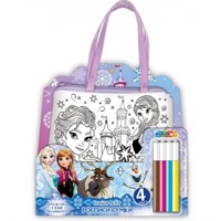 Набор для творчества Сумка-трапеция для росписи Снежная принцесса МУЛЬТИ АРТ BAGP-114392