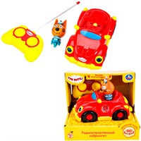 Кабриолет на радиоуправлении 18 см катапульта Три Кота Умка YJG-3CATS