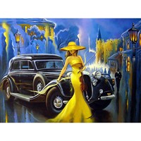 Набор для творчества Роспись по холсту 17х22 см Красота ночи Х-3938