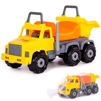 Автомобиль каталка Супергигант-2 жёлто-оранжевый 24583 П-Е /2/