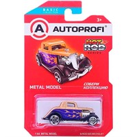 Модель 1:64 Серия HOT ROD CARS коричневый/фиолетовый B/ROD-005 BR/VIOLET