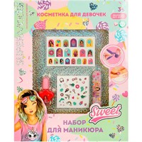 Набор д/маникюра: лак д/ногтей, наклейки д/ногтей Милая Леди 97921-TM-ML