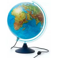 Глобус Земли политический 320 мм с подсветкой Рельефный Классик Евро Ке013200232