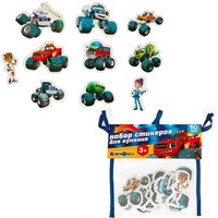 Набор стикеров EVA для ванны 10 шт в сетке КАПИТОШКА SWL-VSP