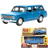 Модель 2102-12-BU ваз-2102 12 см, двери, багаж, инер,голубой Технопарк