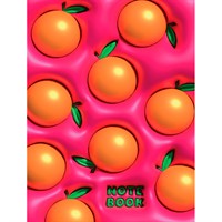 Блокнот 467-0-159-20717-7 3D. Апельсины