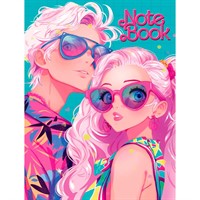 Блокнот 467-0-159-12838-0 I love pink. Парочка