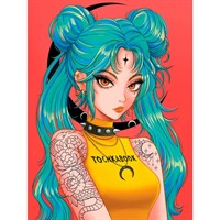 Блокнот Точкабук 467-0-159-13439-8 Everyday. ЛУННАЯ ДЕВУШКА