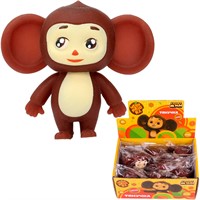 Игрушка-Тянучка антистресс Чебурашка наполнение песок, STR-CHEB-SD-RU