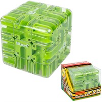 Игра-головоломка Smart КУБ Bondibon 3D-лабиринт крутящийся,зелёный YDX029