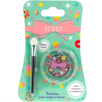 Блестки для лица тела и волос 1 г, цвет микс, аппликатор Т22779 LUKKY