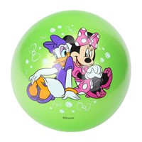 Мяч 23см минни маус с наклейкой, в сетке AD-9(MOUSE)-2