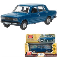 Модель 2105-12-BU-WOD LADA ваз-2105 1997 12cm,двери,багаж,инерц.темно-синий Технопарк в кор.