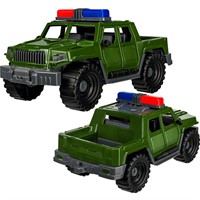 Автомобиль Джип Альфа Патруль без тента, хаки И-8930