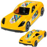 Автомобиль Turbo "V-MAX" желтая 40 см И-5853