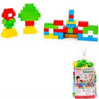 Конструктор средн. 72 эл. в мешке П-Е /10/