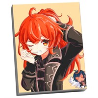 Набор для творчества Картина по номерам.Геншин ДИЛЮК 30*40 см CHR0115