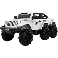 Электромобиль JMBB6688A-2 Машина белый на радиоуправлении
