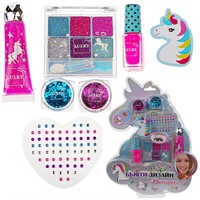 Набор Бьюти-Дизайн Единорог Крем-тени д.век с блестками 6 цв Т20720 LUKKY