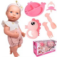 Пупс 91009D с аксесс. в кор.