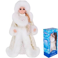 Снегурочка 40см муз. 141V-536 русс.озв.