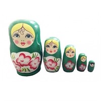 Деревянная матрешка расписная №2 ИД-6047