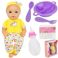 Пупс TZ12-06 с аксесс. в кор.