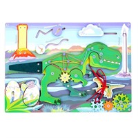 Деревянный Бизиборд "Юрский период" IG0274