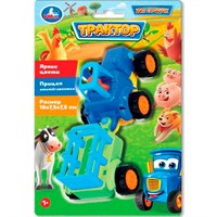 Каталка трактор с прицепом 18 см 1709A018-R2 /72/