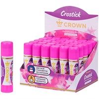 Клей карандаш 8 гр. Crown "Indicator с цветным индикатором CG-8M