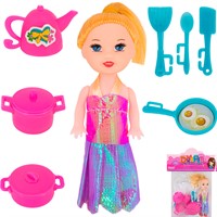 Кукла малышка 555-73 с аксесс. в пак.