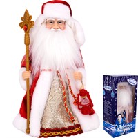 Дед Мороз 30см муз. 23A27-12 русс.озв.