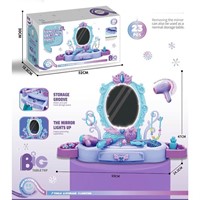 Столик с зеркалом L666-94 с аксесс., свет в кор.