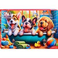 Пазл 360 Щенки в ванной Х360-0188