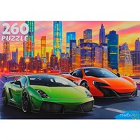 Пазл 260 Роскошные автомобили в мегаполисе Ф260-0183